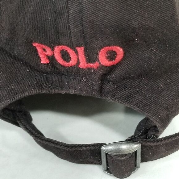 Polo Ralph Lauren Black Strap-back - Picture 10 of 10